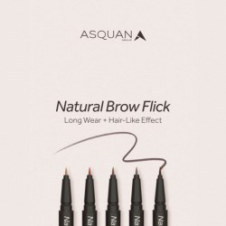 Meet Asquans Natural Brow Flick: Long Wear + Hair-Like Effect